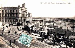 Alger - Palais Consulaire et Amiraute - 1924